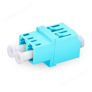LC/UPC-LC/UPC 雙工OM3/OM4光纖適配器
